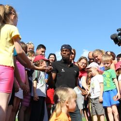 Čokoládová tretra s Usainem Boltem, 23. 5. 2012