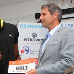 Tisková konference, Usain Bolt 23. 5. 2012